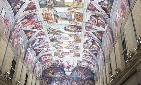 システィーナ礼拝堂天井画および壁画